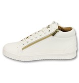 Cash Money Men Trainers Bee White Gold 2 - CMS98 - White