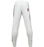 Local Fanatic Muhammad Ali Tracksuit Bottoms Men - White