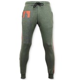 Local Fanatic Mike Tyson Tracksuit bottom Sweatpant - Green