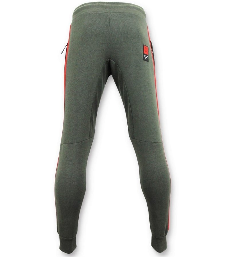 Local Fanatic Mike Tyson Tracksuit bottom Sweatpant - Green