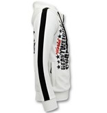 Local Fanatic Muhammad Ali Champion Zip Hoodie - White