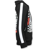 Local Fanatic Muhammad Ali Champion Zip Hoodie - Black