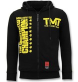 Local Fanatic TMT Floyd Mayweather Zip Hoodie - Black