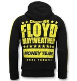 Local Fanatic TMT Floyd Mayweather Zip Hoodie - Black