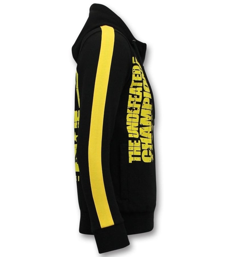 TMT Floyd Mayweather Zip Hoodie Black - Styleitaly.eu