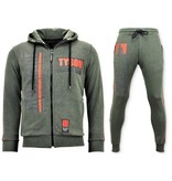 Local Fanatic  Iron Mike Tyson Tracksuit Set - Green