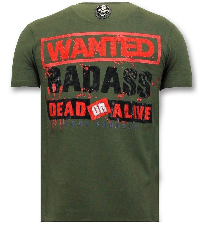 Local Fanatic Men T Shirt Bloody Chucky - Green