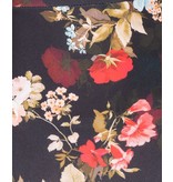 PARISIAN Floral Print Puffed - Bodycon Mini Dress - Women - Black