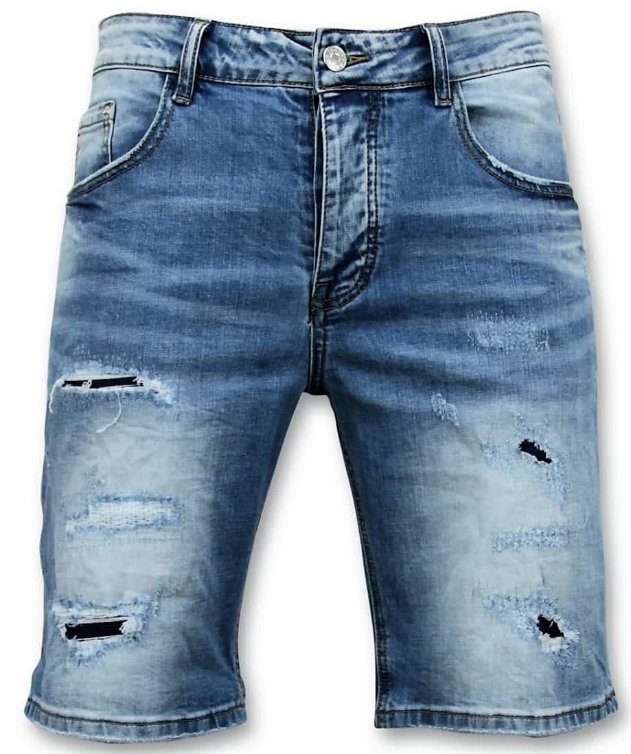short ripped jeans mens