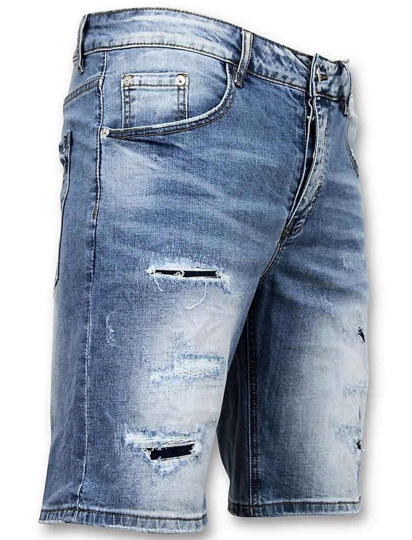 short ripped jeans mens