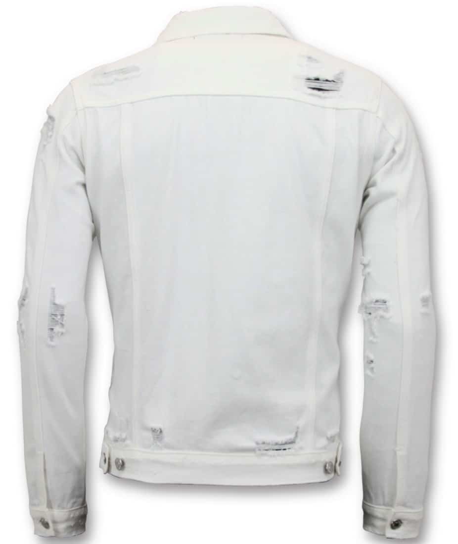 Denim Jacket Men Ripped Denim Styleitaly Eu