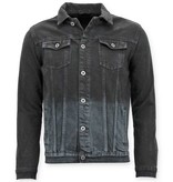 Enos Men Denim Jacket  -  Black