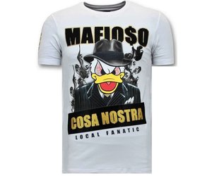 Cosa Nostra Mafioso Men T Shirt White - Styleitaly.eu