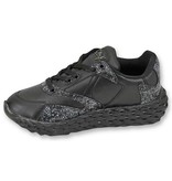 Cash Money Paint Splatter Shoes - CMS181 - Black