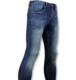 True Rise Basic Men Jeans - D-3021 - Blue