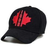 Enos Canada Leaf  ICON Cap - Black