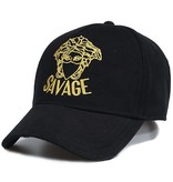 Enos Embroidery Savage Cap - Black