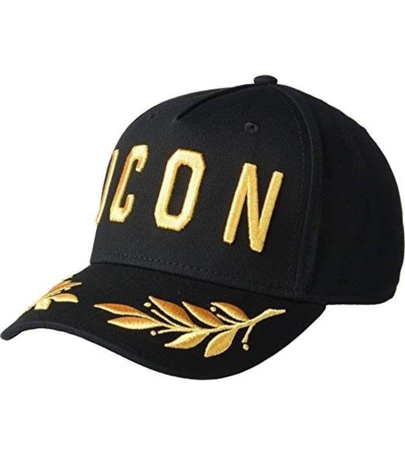 Enos ICON Embroidery Maple Leaf Cap - Black