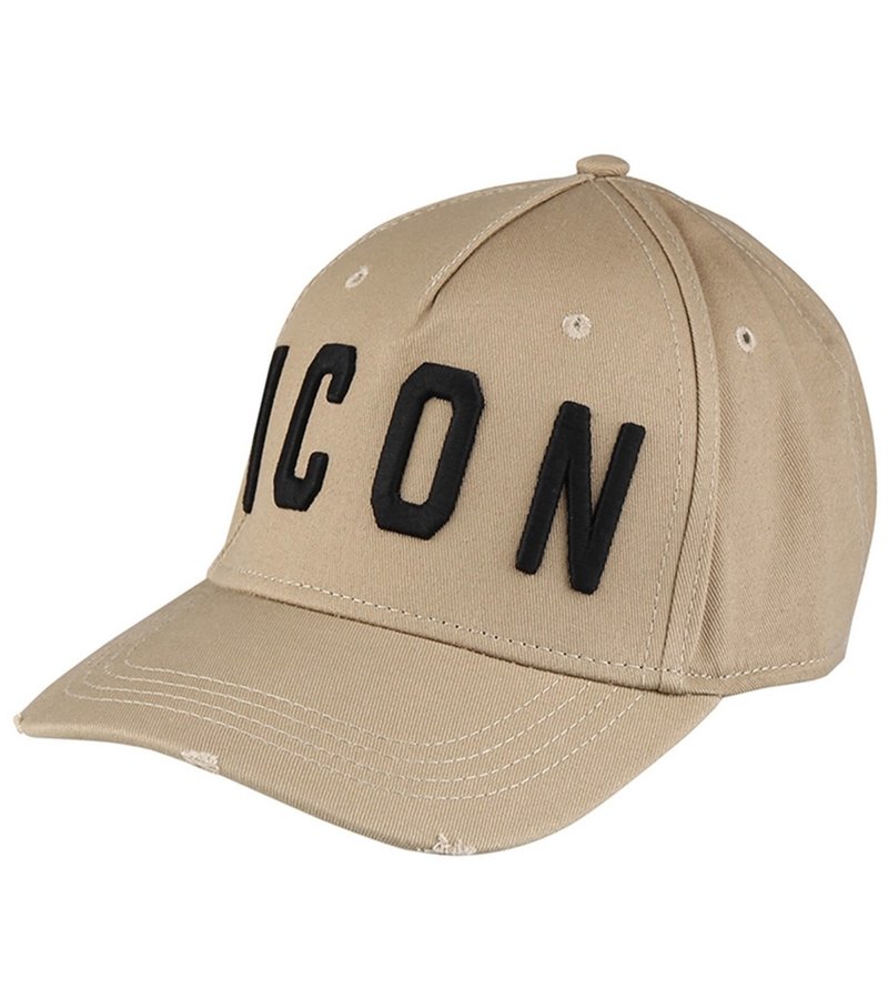 icon hat beige