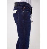 True Rise Skinny Jeans For Men - 5306 - Blue