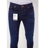 True Rise Skinny Jeans For Men - 5306 - Blue