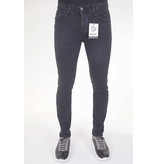 True Rise Slim Fit Denim Jean For Men  - 5413 - Black