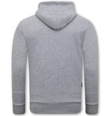 Local Fanatic UFC Ultimate Fighting Hoodie - Grey