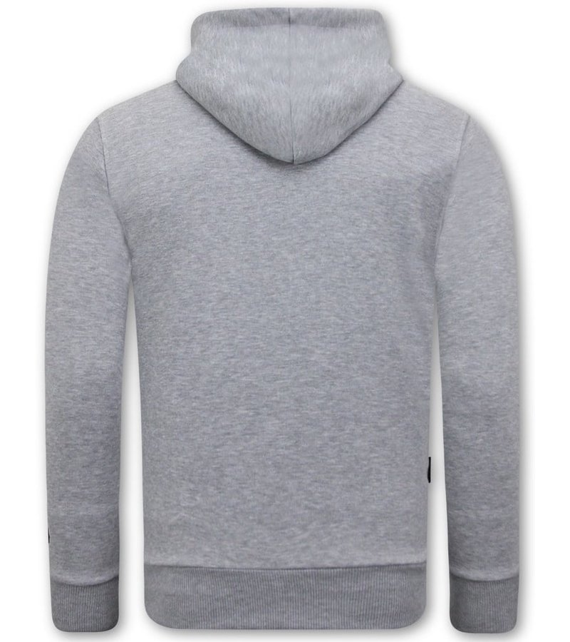 Local Fanatic UFC Ultimate Fighting Hoodie - Grey