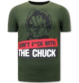 Local Fanatic Childs Play Chucky T Shirt - Green