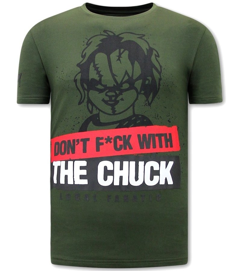Local Fanatic Childs Play Chucky T Shirt - Green