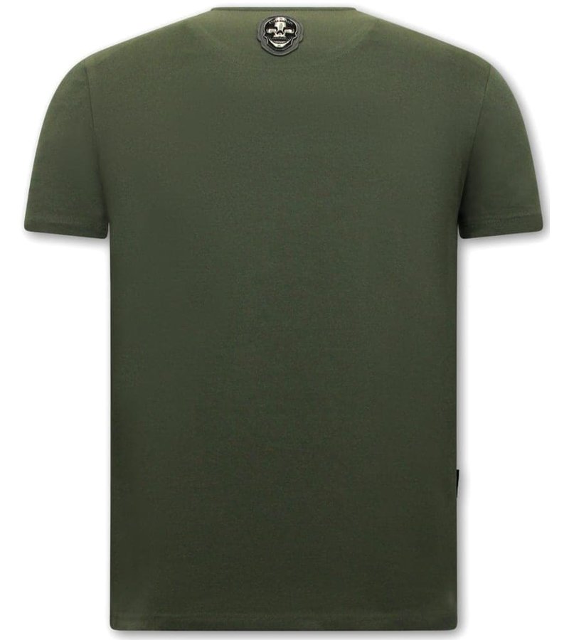 Local Fanatic Pablo Escobar Men T Shirt - Green