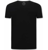 Local Fanatic Narcos Plata O Plomo Men T shirt - Black