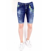 Local Fanatic Denim Shorts Mens Fashion - 1017 - Blue