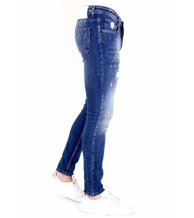 Local Fanatic Ripped Jeans For Guys - 1010 - Blue