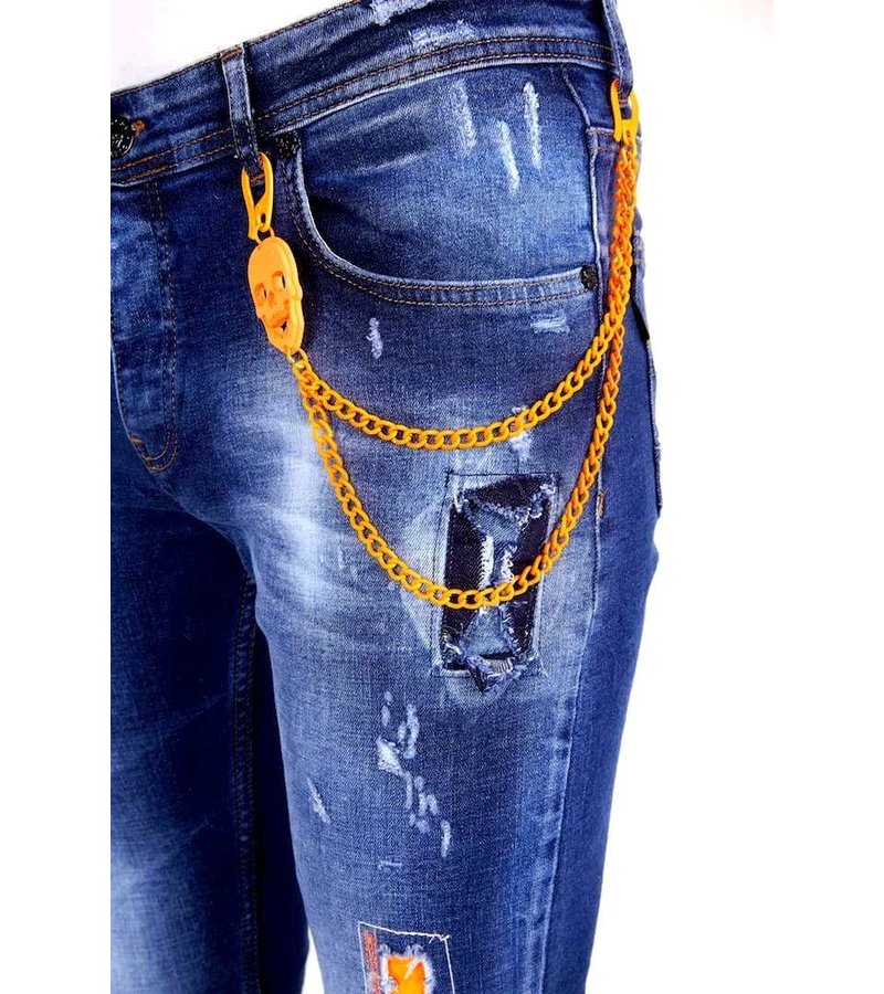 Local Fanatic Ripped Jeans Trends 2021 - 1006 - Blue