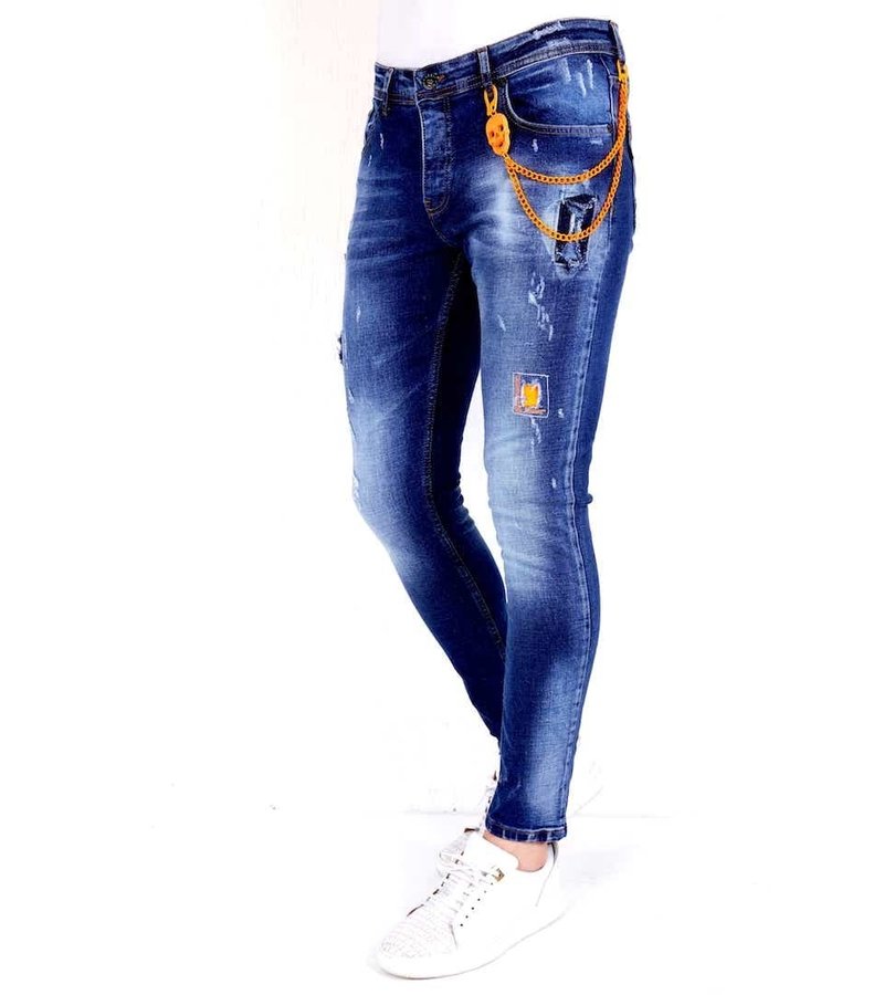 Local Fanatic Ripped Jeans Trends 2021 - 1006 - Blue