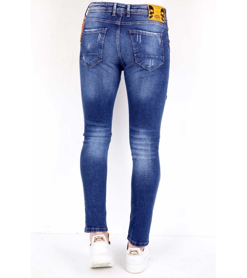 Local Fanatic Ripped Jeans Trends 2021 - 1006 - Blue