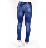 Local Fanatic Ripped Jeans With Patches -1004 - Blue