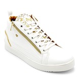 Cash Money Men Trainers Majesty White Gold - CMS98 - White