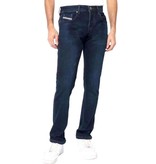 True Rise Regular Fit Jeans Stretch - A-11044 - Blue