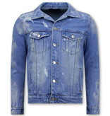 Enos Mens Denim Jacket - RJ9028 -  Blue