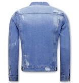 Enos Mens Denim Jacket - RJ9028 -  Blue