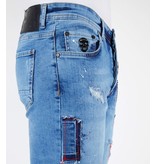 Local Fanatic Cool Denim Shorts For Men - 1042 - Blue