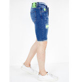 Local Fanatic Designer Mens Shorts - 1044 - Blue