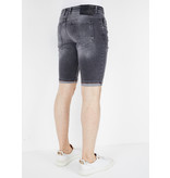 Local Fanatic Ripped Shorts Men's Outfit ​- 1039 - Grey