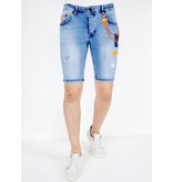 Local Fanatic Men Style Denim Shorts - 1040 - Blue