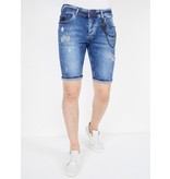 Local Fanatic Slim Fit Jeans Shorts Mens - 1054 - Blue