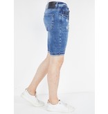 Local Fanatic Slim Fit Jeans Shorts Mens - 1054 - Blue