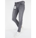 True Rise Men's Straight Fit Jeans - A61.G - Grey