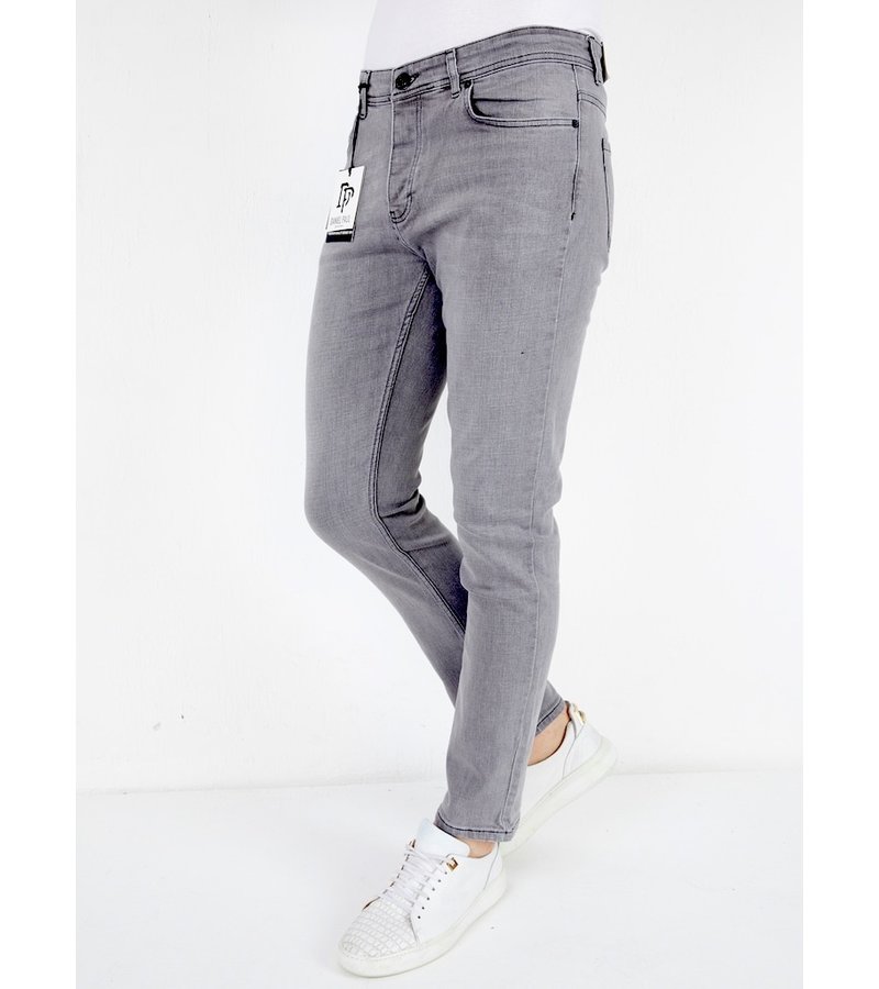 True Rise Straight Fit Jeans Men's - A61.H - Grey